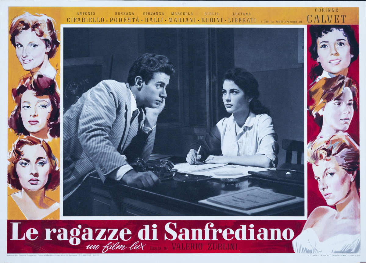 Fotobusta 7 per il film Le ragazze di San Frediano (1955)