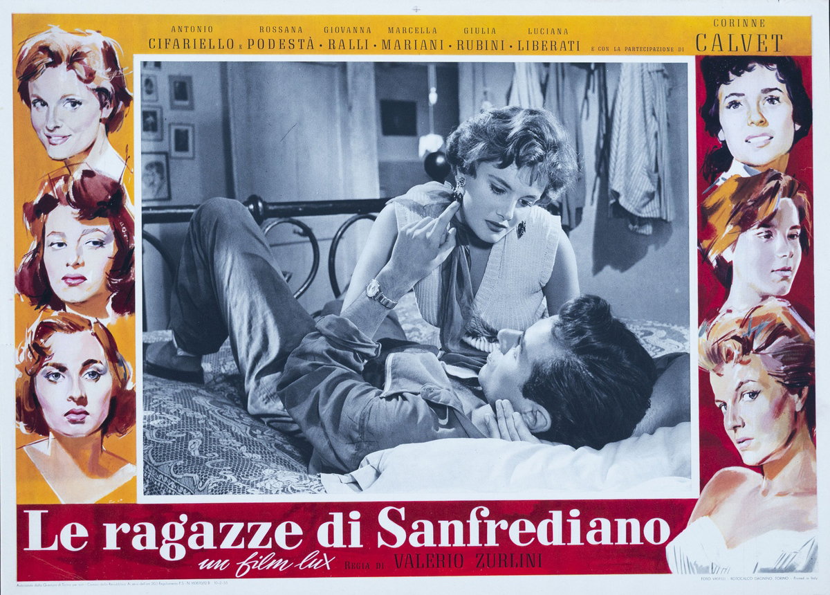 Fotobusta 4 per il film Le ragazze di San Frediano (1955)