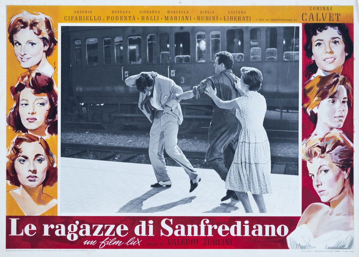 Fotobusta 10 per il film Le ragazze di San Frediano (1955)