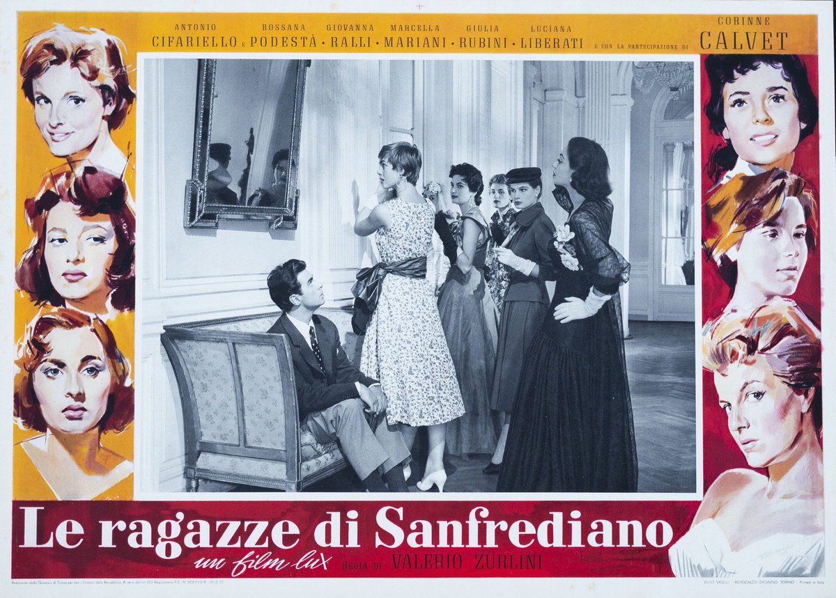 Fotobusta 11 per il film Le ragazze di San Frediano (1955)