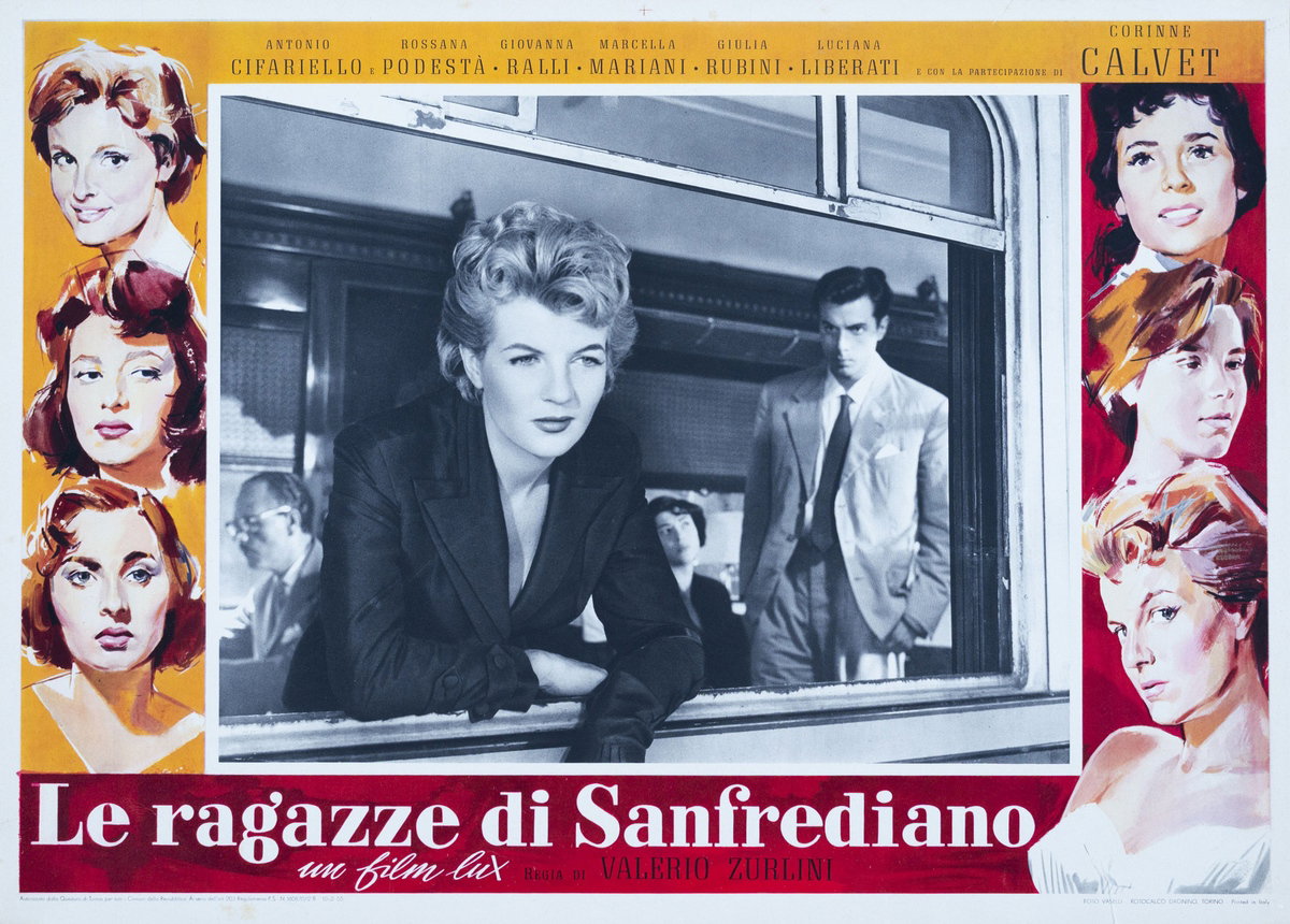 Fotobusta 3 per il film Le ragazze di San Frediano (1955)