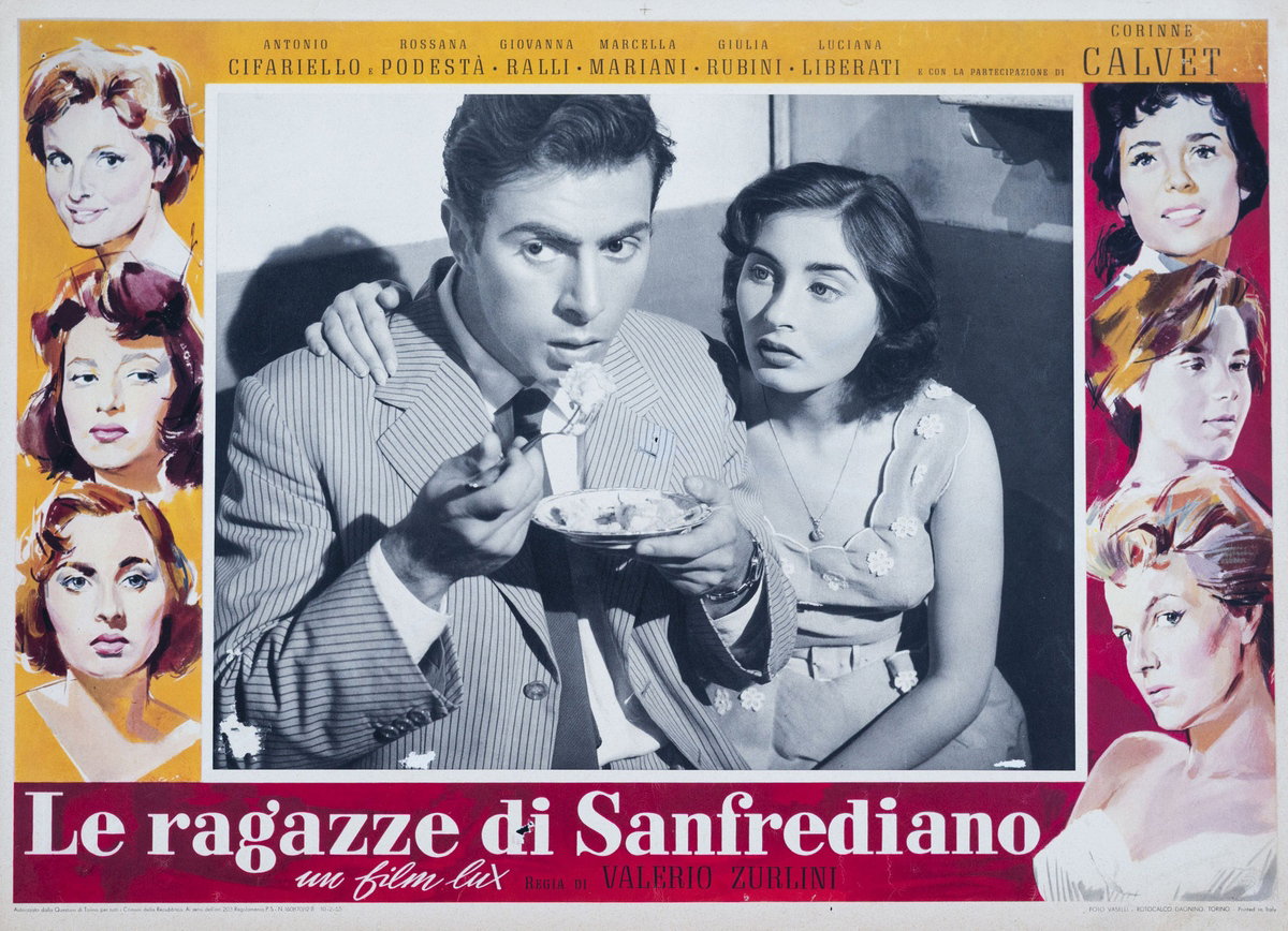 Fotobusta 6 per il film Le ragazze di San Frediano (1955)