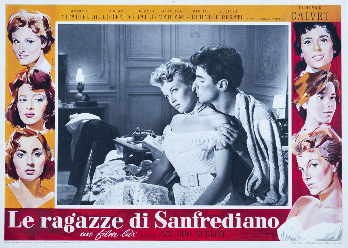 Fotobusta 9 per il film Le ragazze di San Frediano (1955)