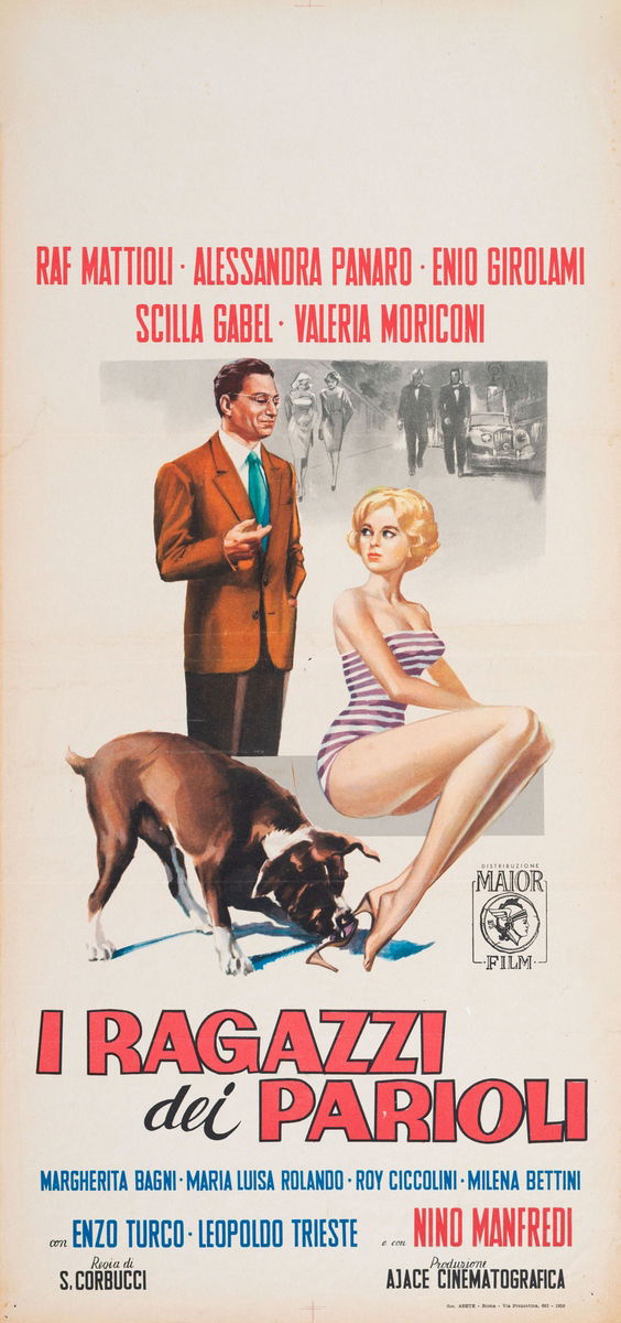 Boys of the Parioli - Lobby Card 1