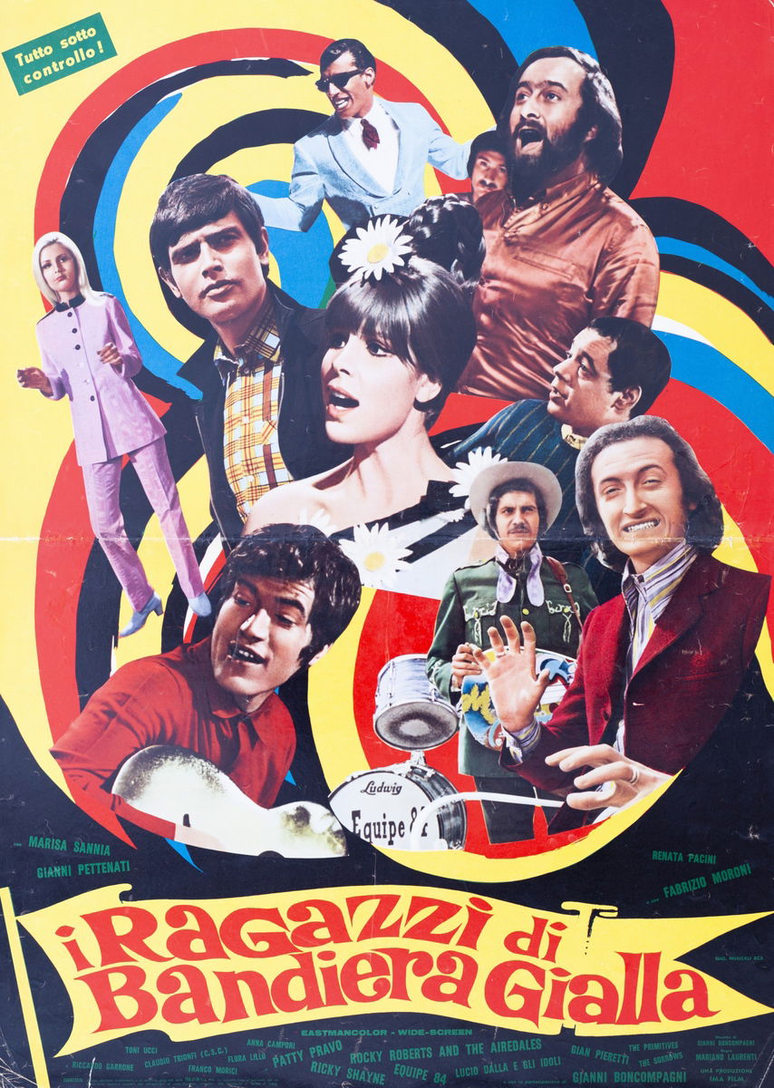 I ragazzi di Bandiera Gialla - Manifesto 1