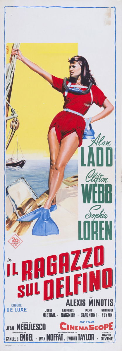 Il ragazzo sul delfino - Locandina 1