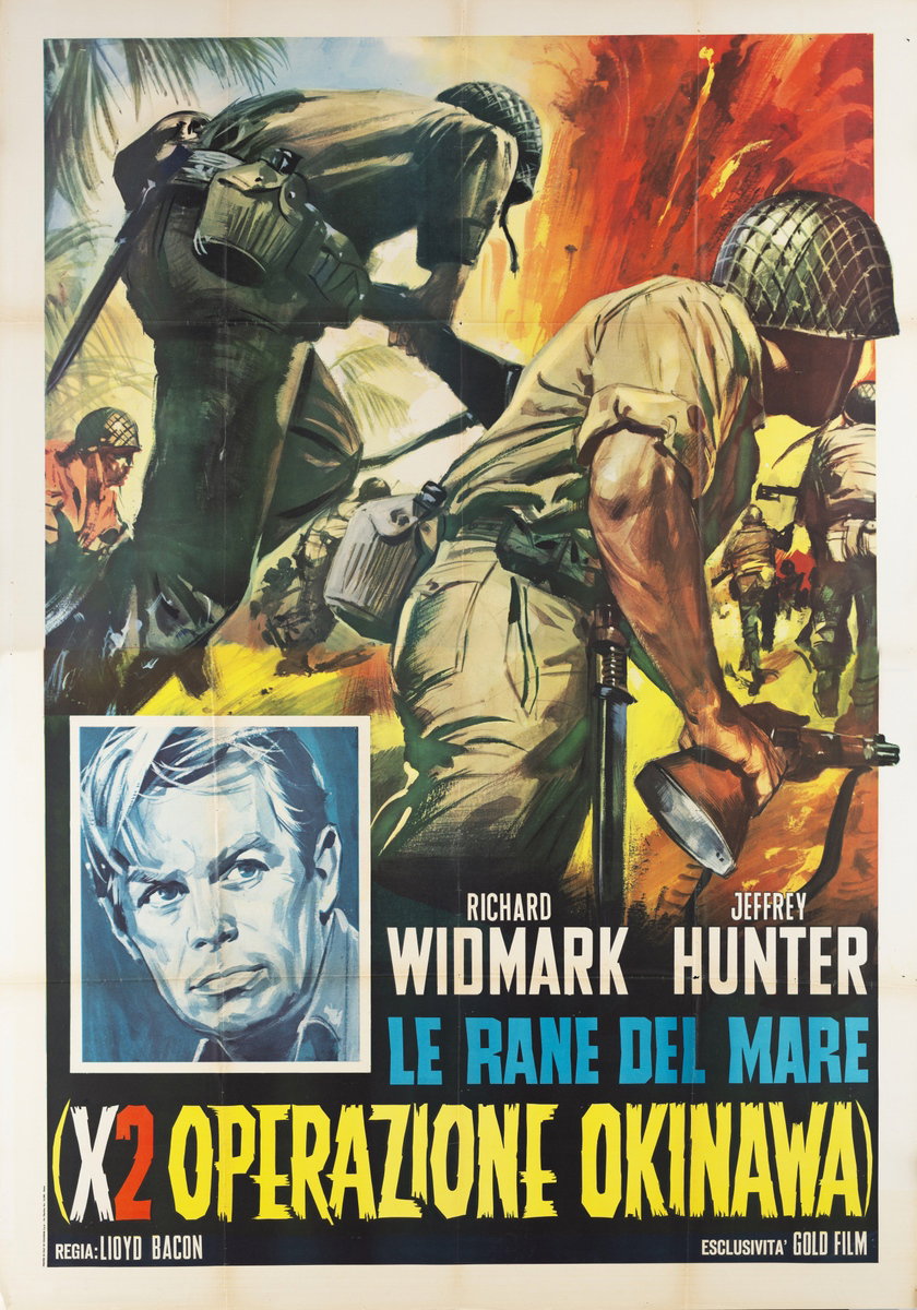 Poster 2 for the film The Frogmen (1951)