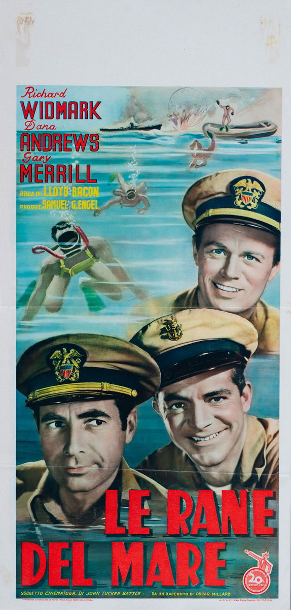 The Frogmen - Lobby Card 1