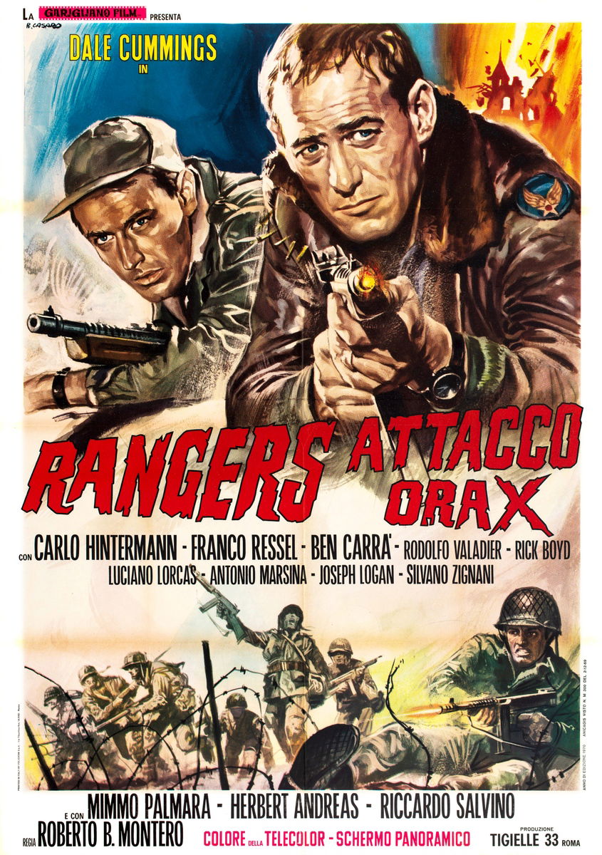 Rangers: attacco ora X - Manifesto 1