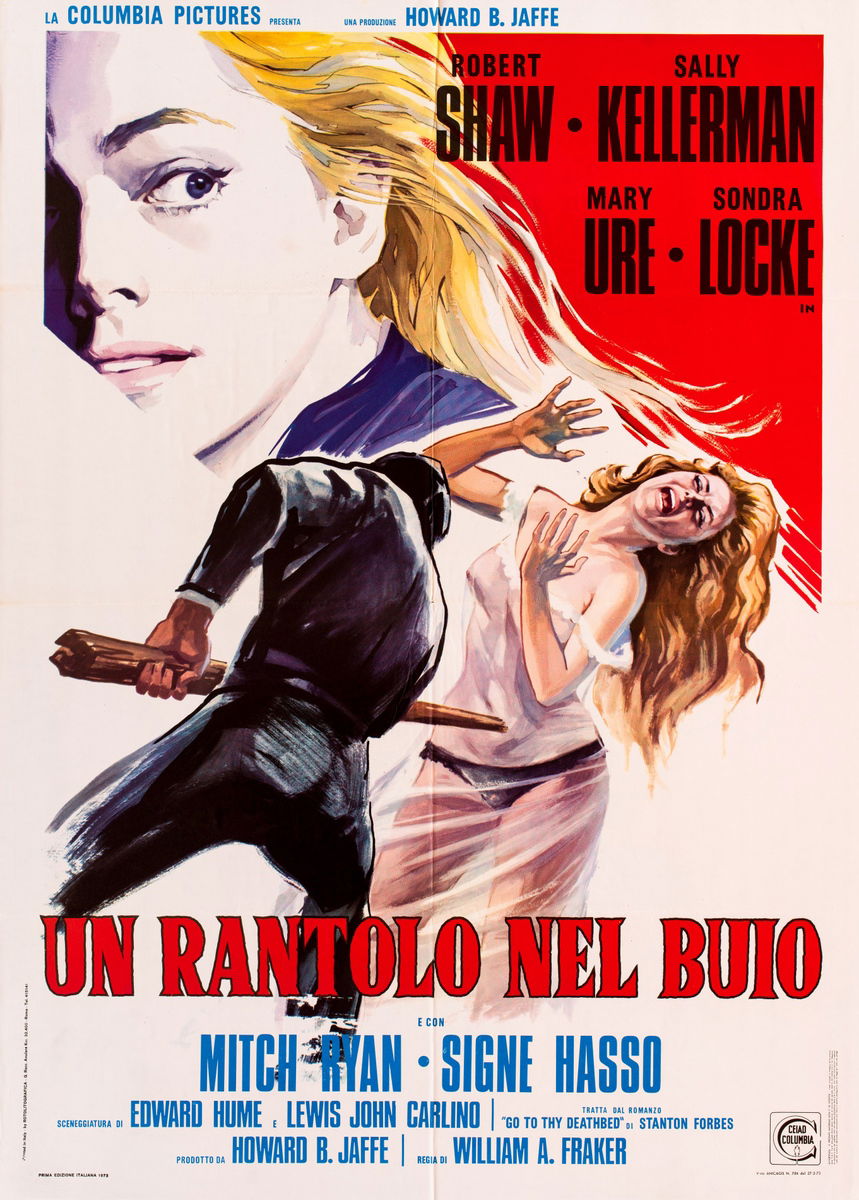 Un rantolo nel buio - Manifesto 1