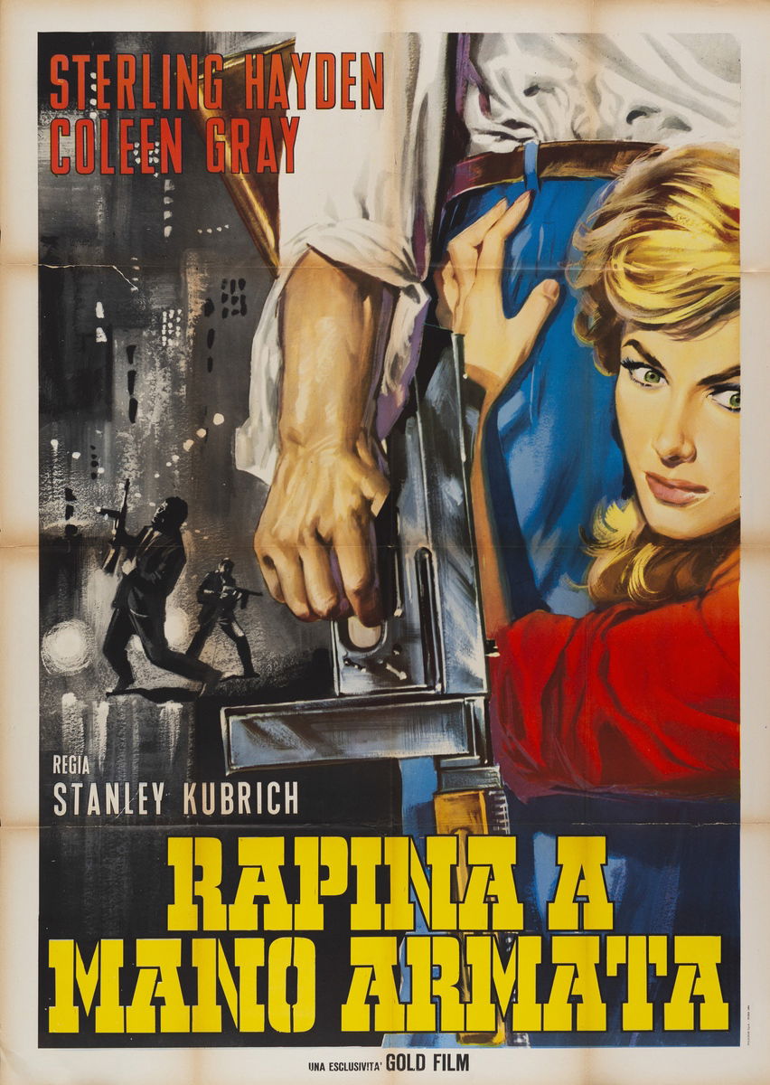 Rapina a mano armata - Manifesto 1