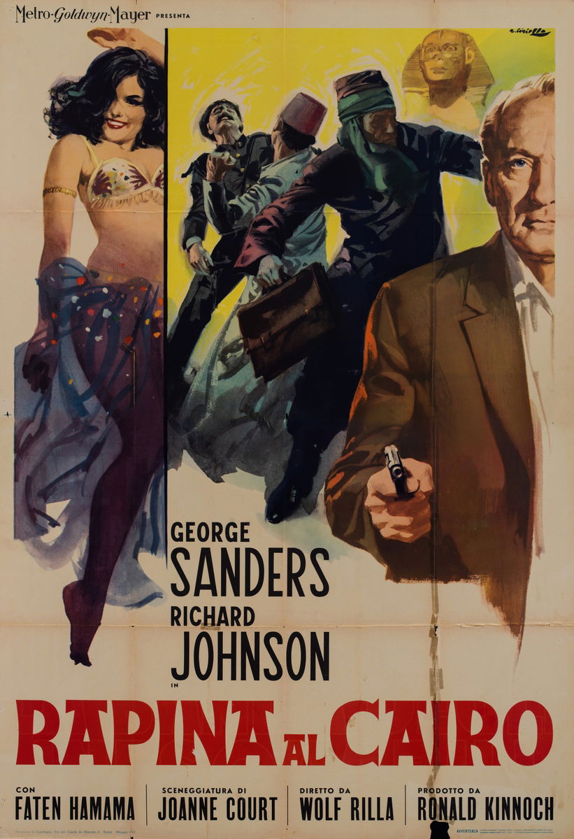 Rapina al Cairo - Manifesto 1