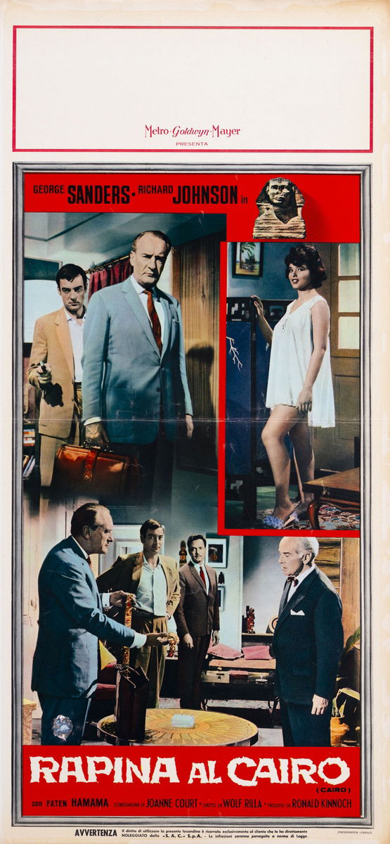 Rapina al Cairo - Locandina 1