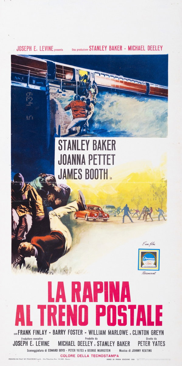 Locandina 2 per il film Rapina al treno postale (1967)