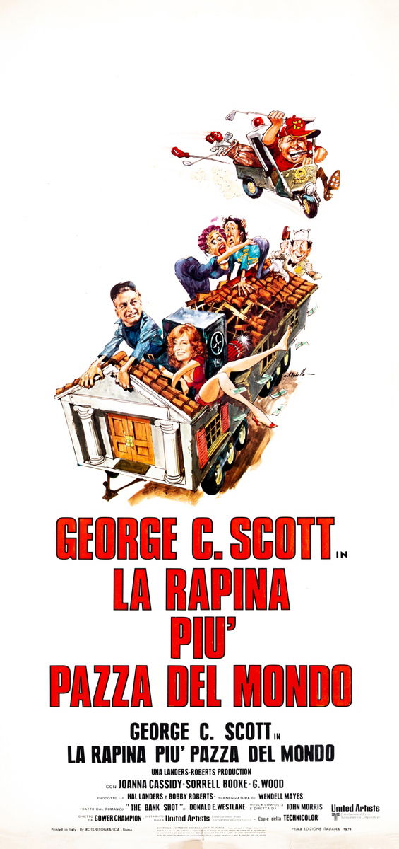 The Bank Shot - Lobby Card 1