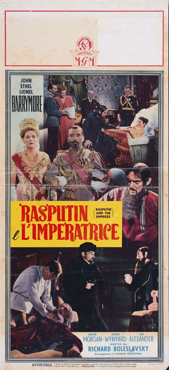 Rasputin and the Empress - Lobby Card 1
