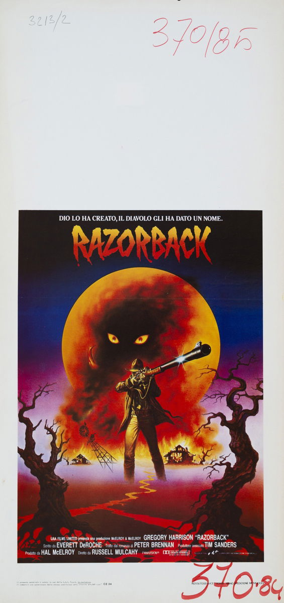 Razorback - Oltre l'urlo del demonio - Locandina 1