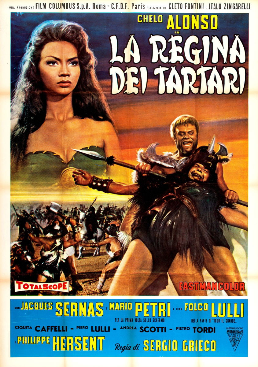 La regina dei tartari - Manifesto 1