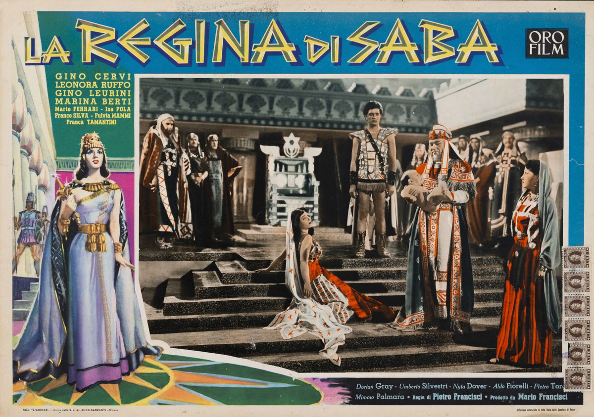 The Queen of Sheba - Fotobusta 1