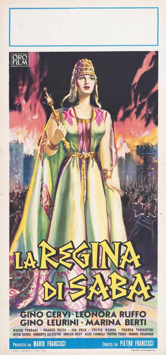 The Queen of Sheba - Lobby Card 1