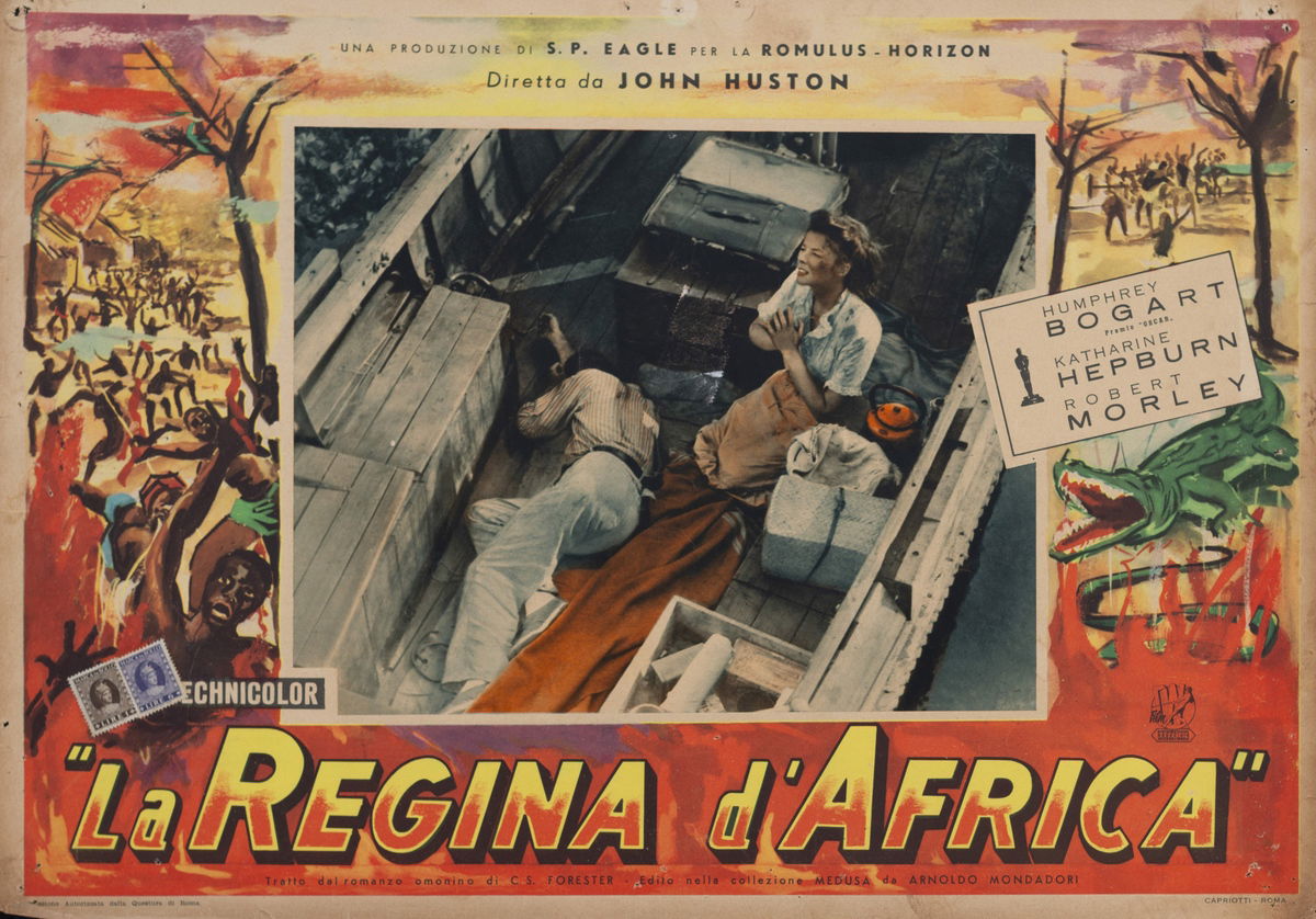 The African Queen - Fotobusta 1