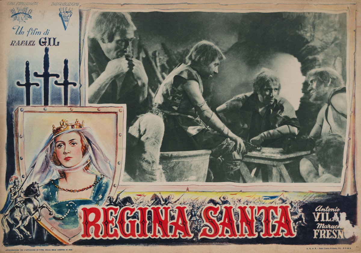 Fotobusta 2 per il film Regina santa (1949)
