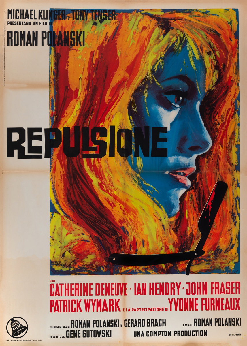 Manifesto 2 per il film Repulsione (1965)
