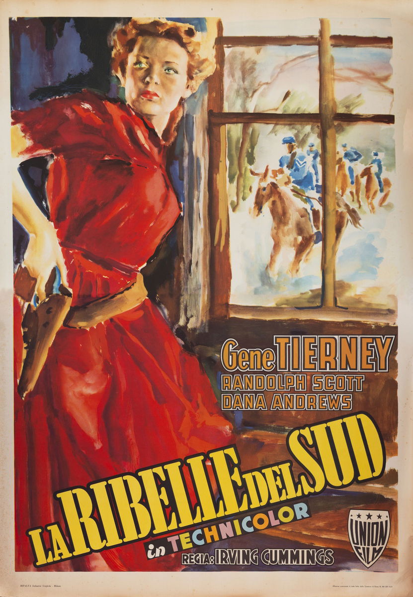 La ribelle del sud - Manifesto 1