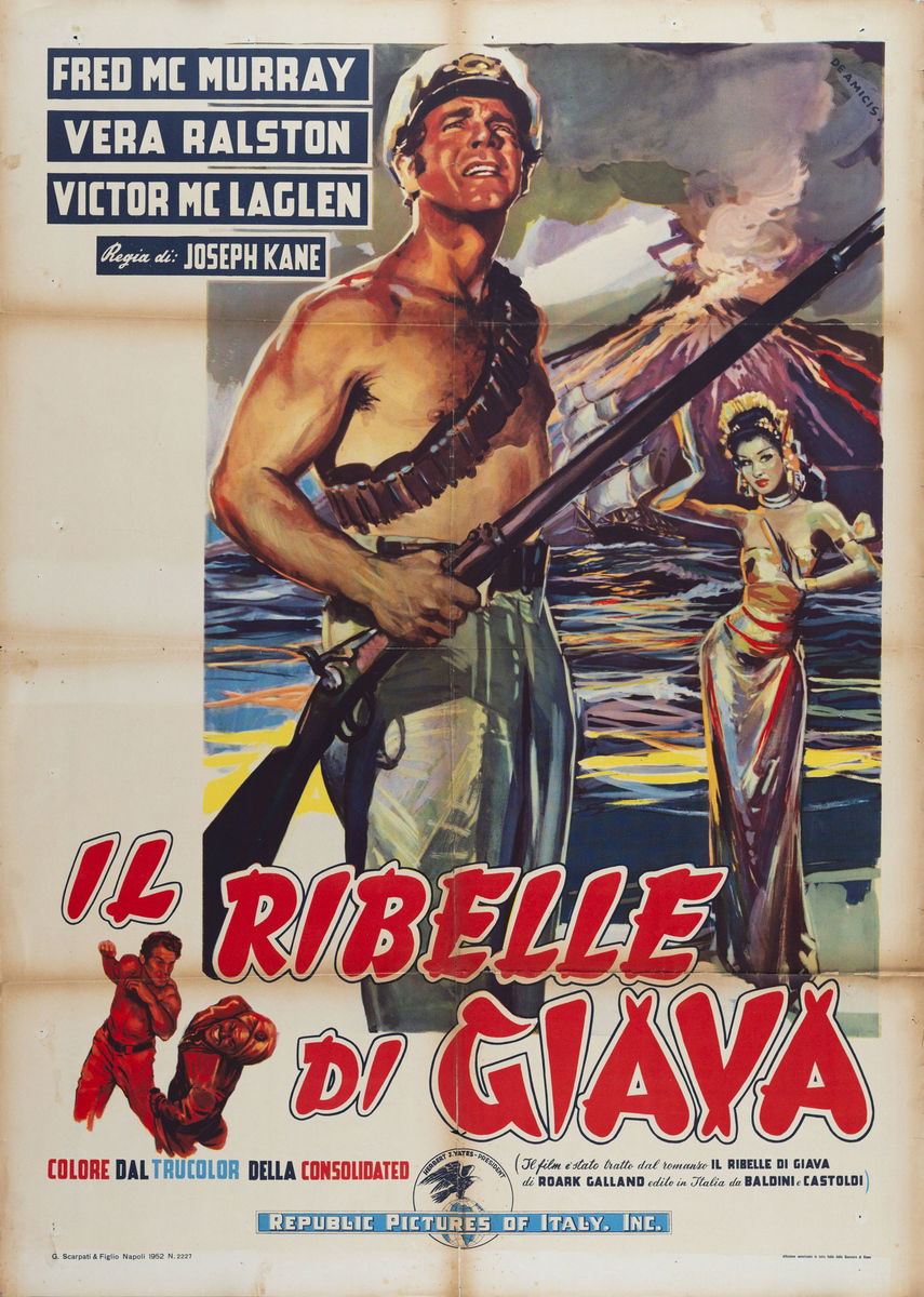 Il ribelle di Giava - Manifesto 1