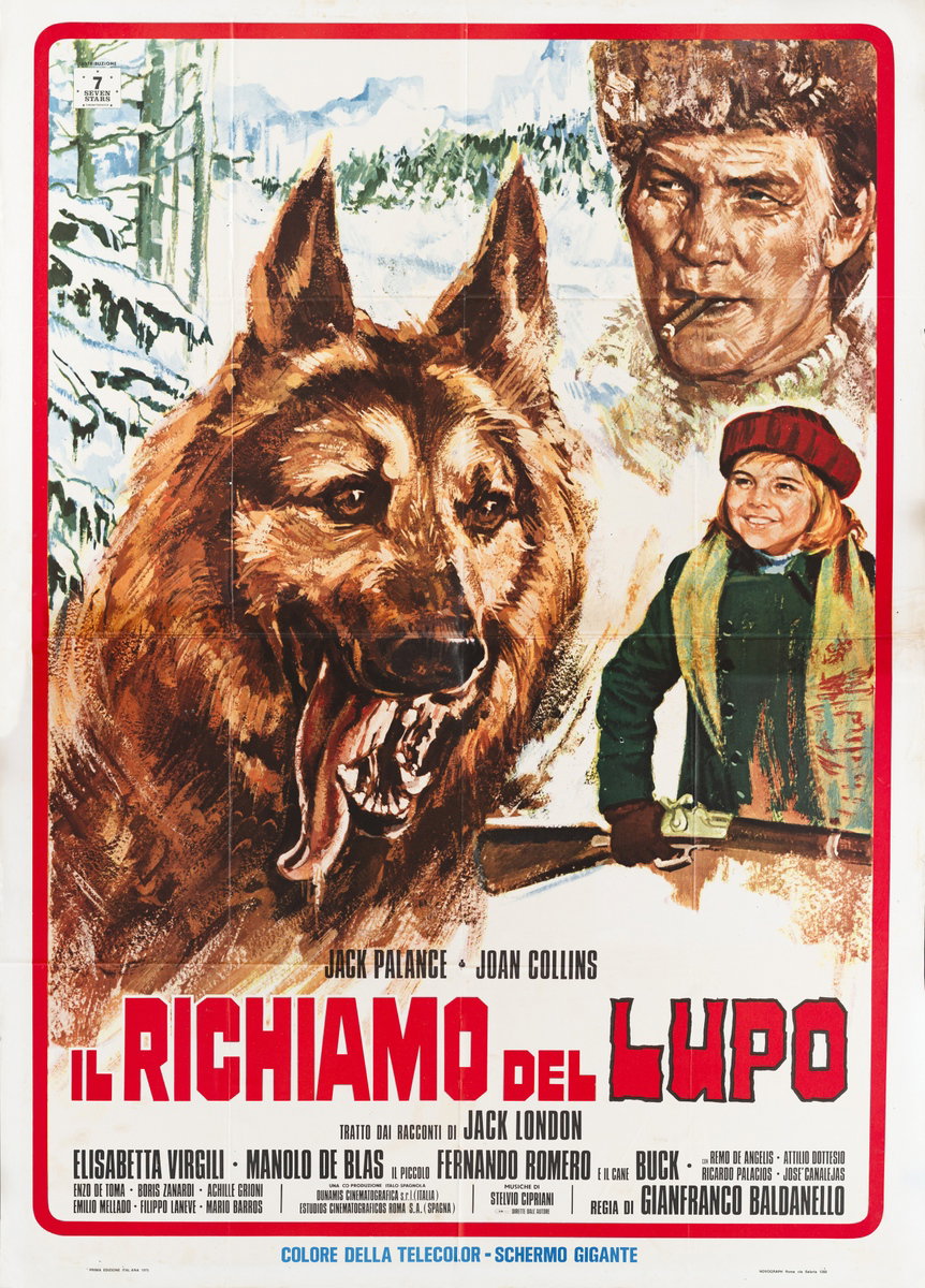 Manifesto 2 per il film Il richiamo del lupo (1975)