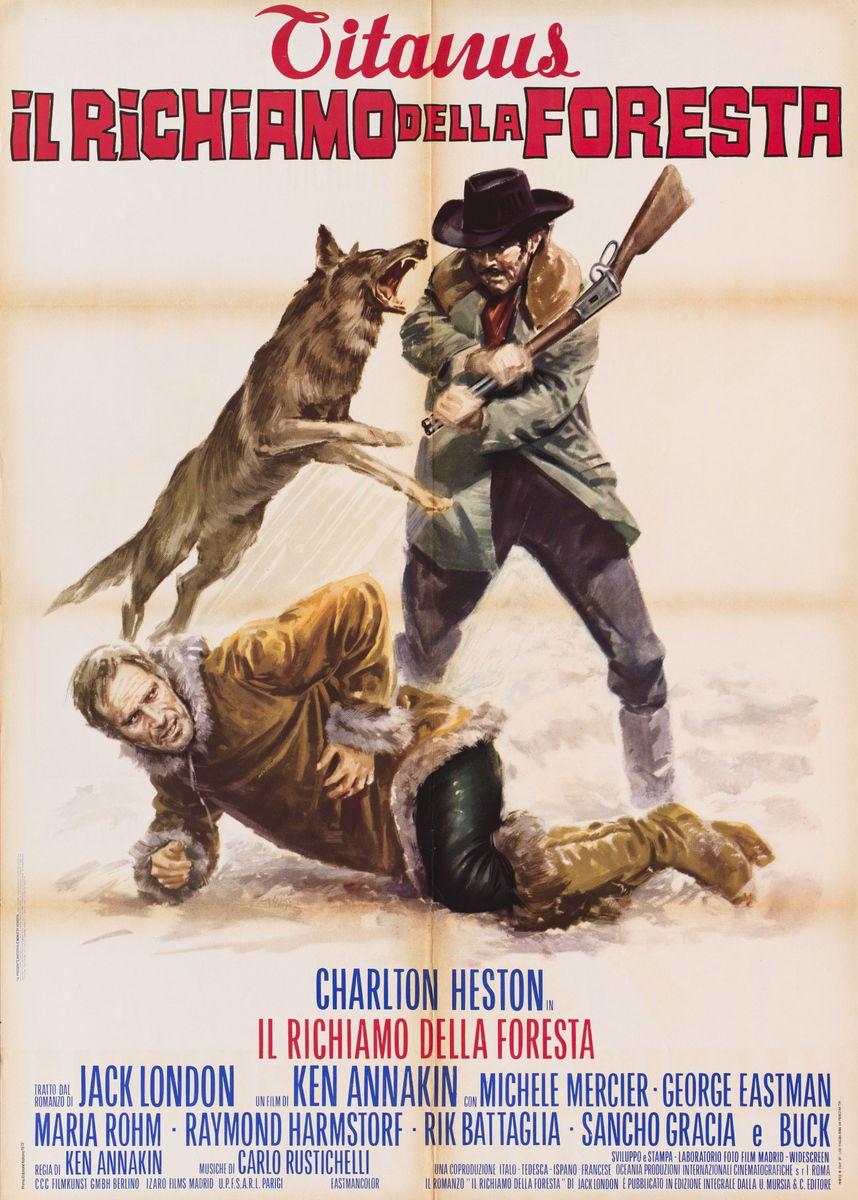 Il richiamo della foresta - Manifesto 1