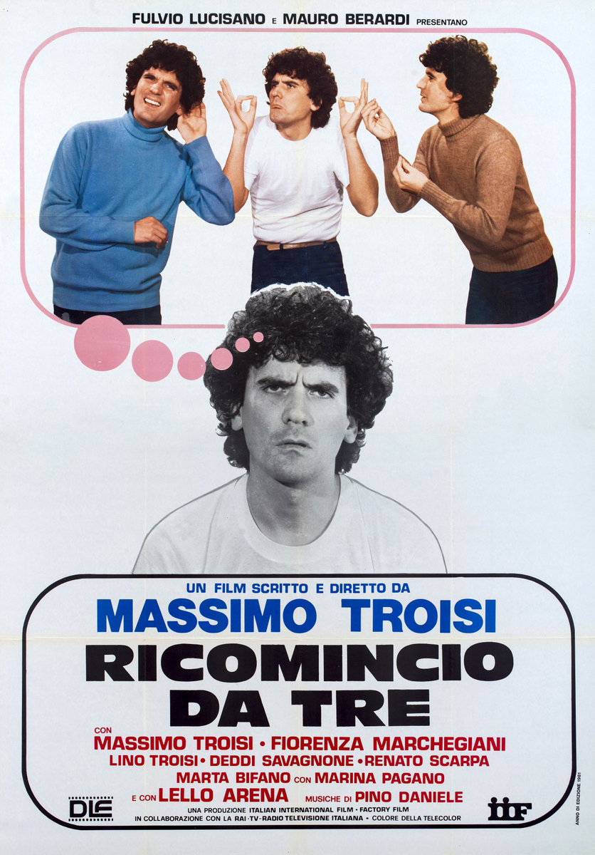 Ricomincio da tre - Manifesto 2