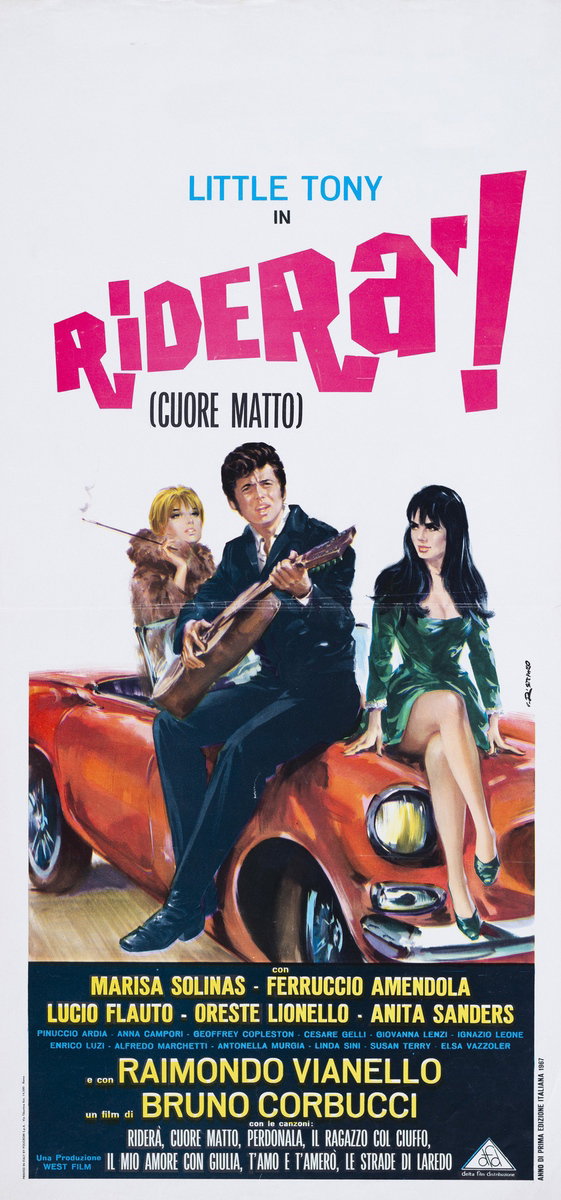 Riderà! - Cuore matto - Locandina 1