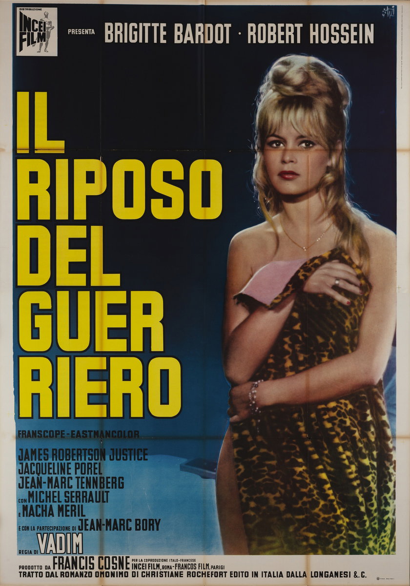 Poster 2 for the film Love on a Pillow (1962)