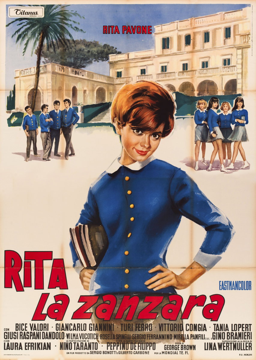 Rita la zanzara - Manifesto 2