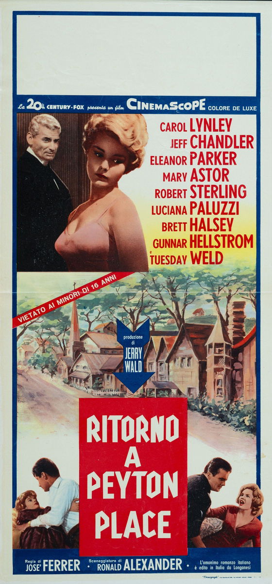Ritorno a Peyton Place - Locandina 1