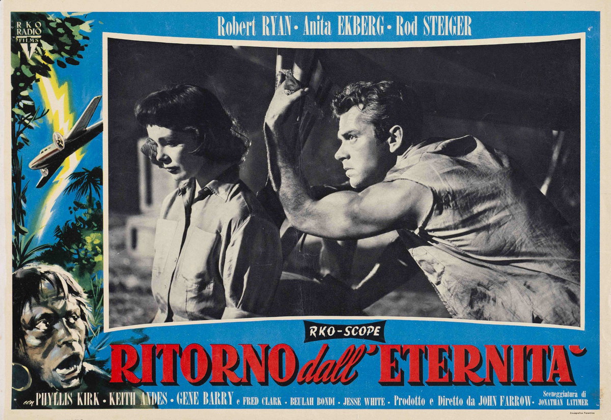 Lobby Card 2 for the film Back from Eternity (1956)