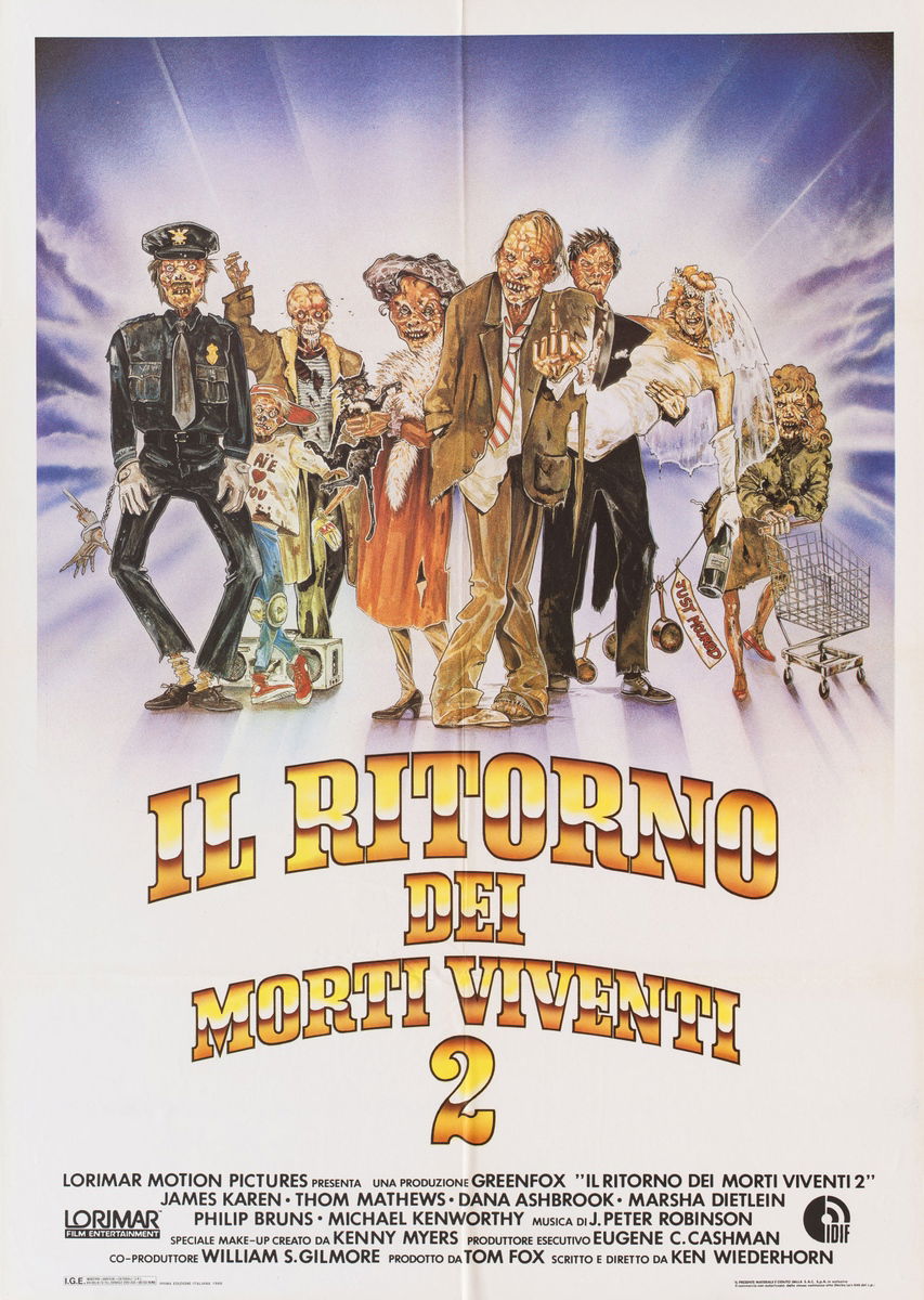 Return of the Living Dead Part II - Poster 1