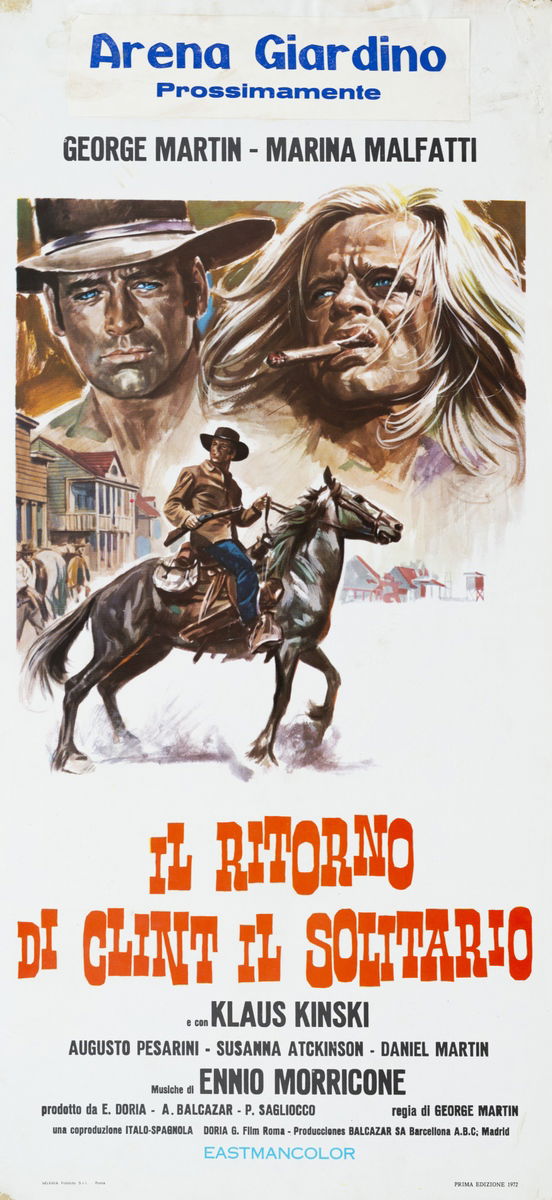 Il ritorno di Clint il solitario - Locandina 1