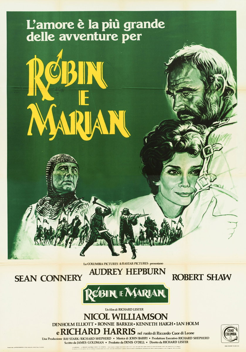 Poster 2 for the film Robin and Marian (1976)
