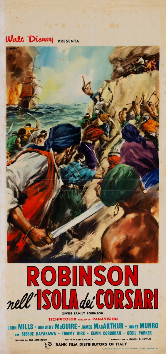 Swiss Family Robinson - Lobby Card 1