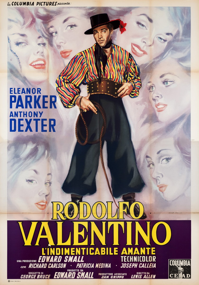 Poster 2 for the film Valentino (1951)