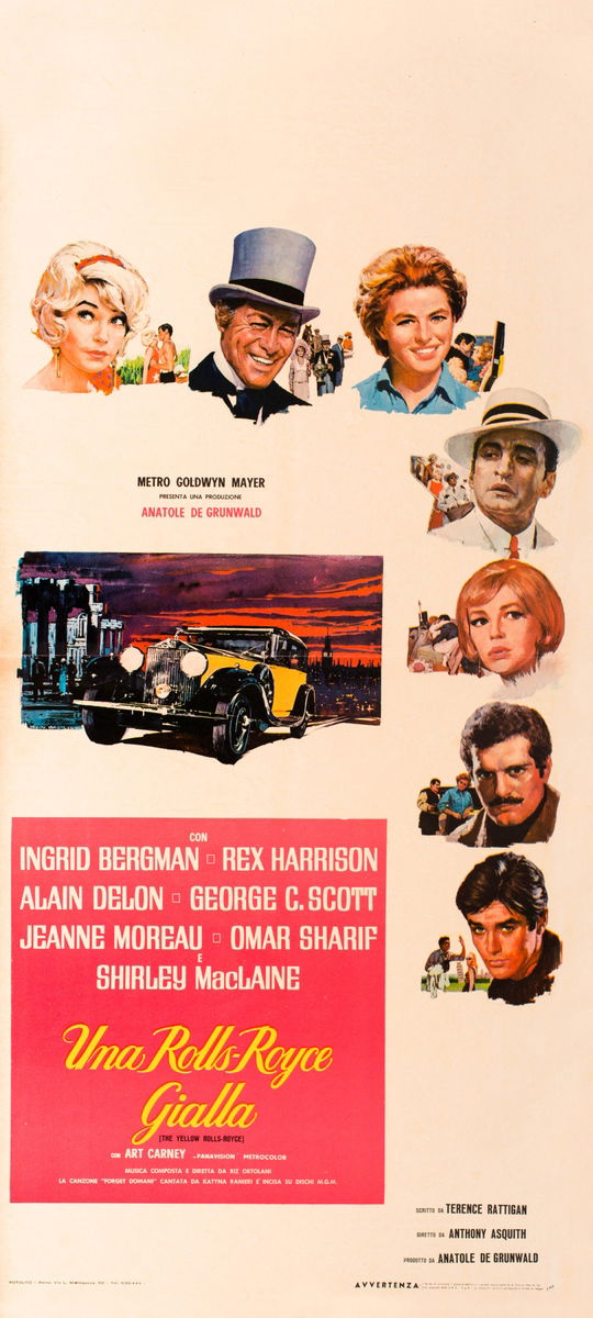 The Yellow Rolls-Royce - Lobby Card 1