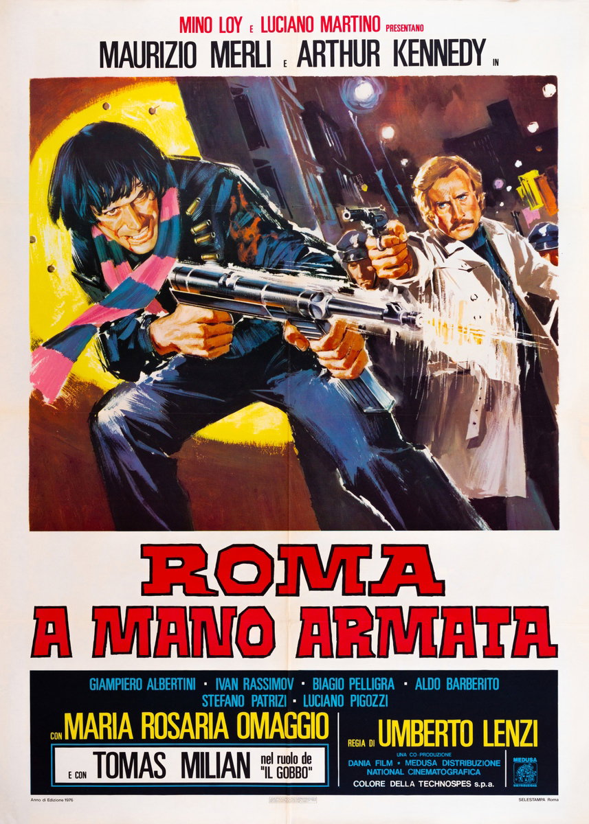 Poster 2 for the film Rome, Armed to the Teeth (1976)