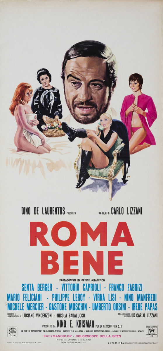 Roma bene - Locandina 1