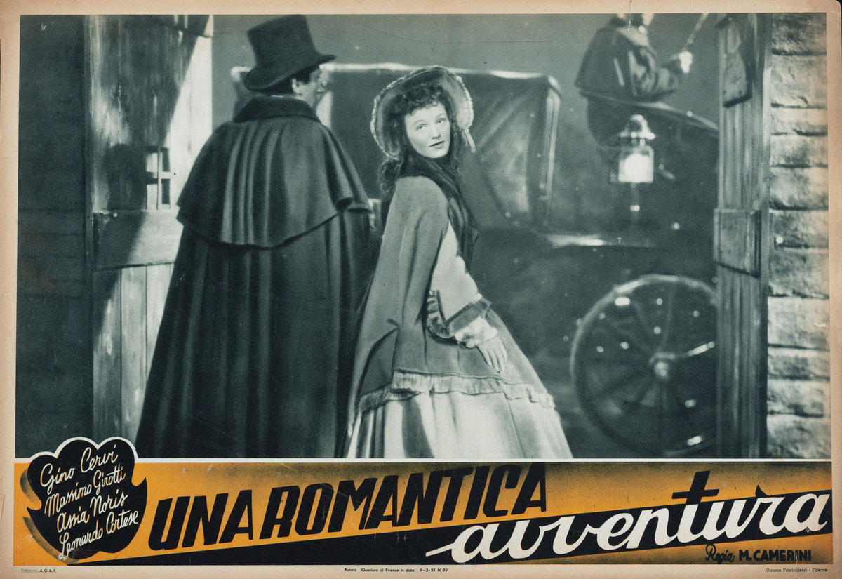Fotobusta 3 per il film Una romantica avventura (1940)