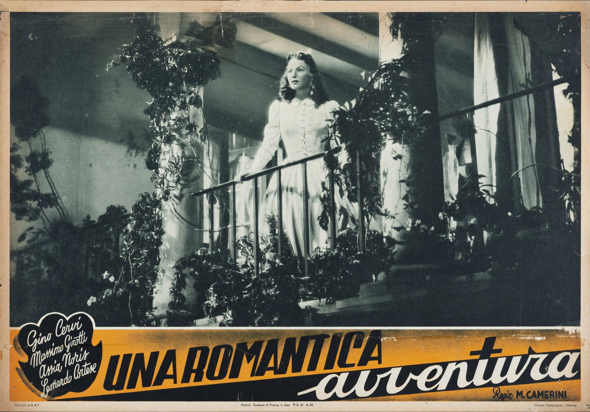 Fotobusta 2 per il film Una romantica avventura (1940)
