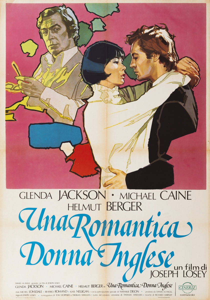 Una romantica donna inglese - Manifesto 1