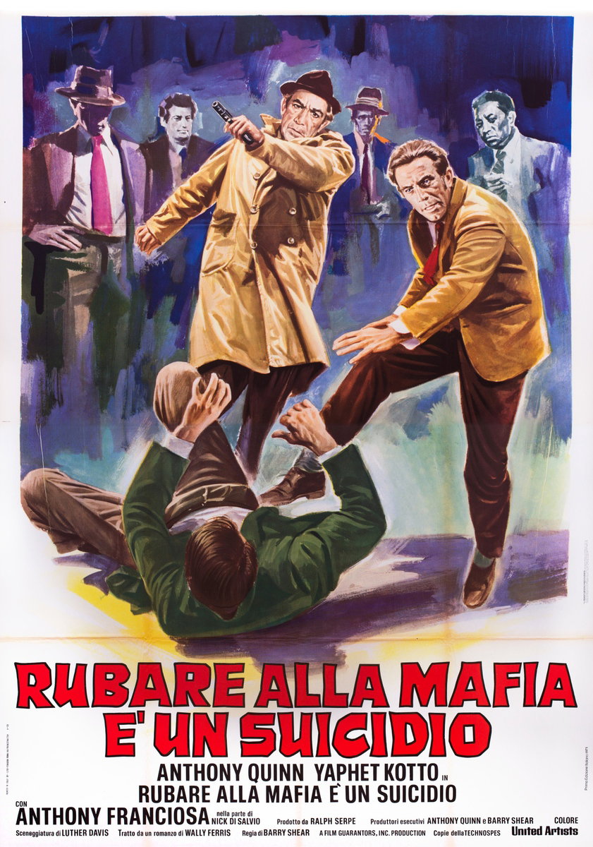 Poster 2 for the film Across 110th Street (1972)