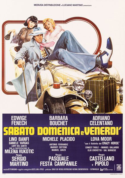 Sabato, domenica e venerdì